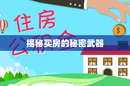 建水揭秘买房的秘密武器