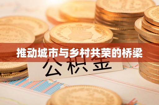 建水推动城市与乡村共荣的桥梁