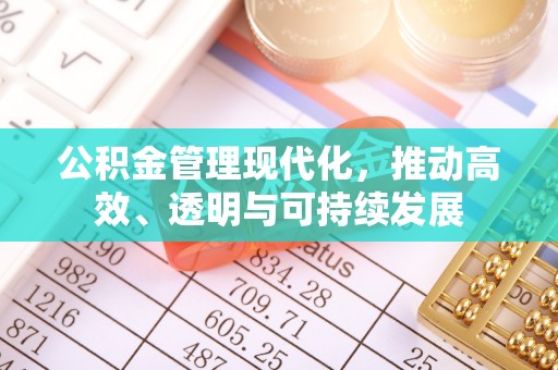 建水公积金管理现代化，推动高效、透明与可持续发展
