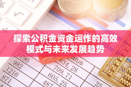 建水探索公积金资金运作的高效模式与未来发展趋势