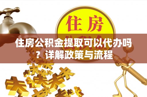 建水住房公积金提取可以代办吗？详解政策与流程