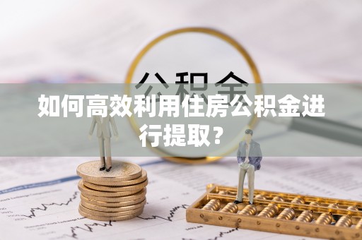 建水如何高效利用住房公积金进行提取？